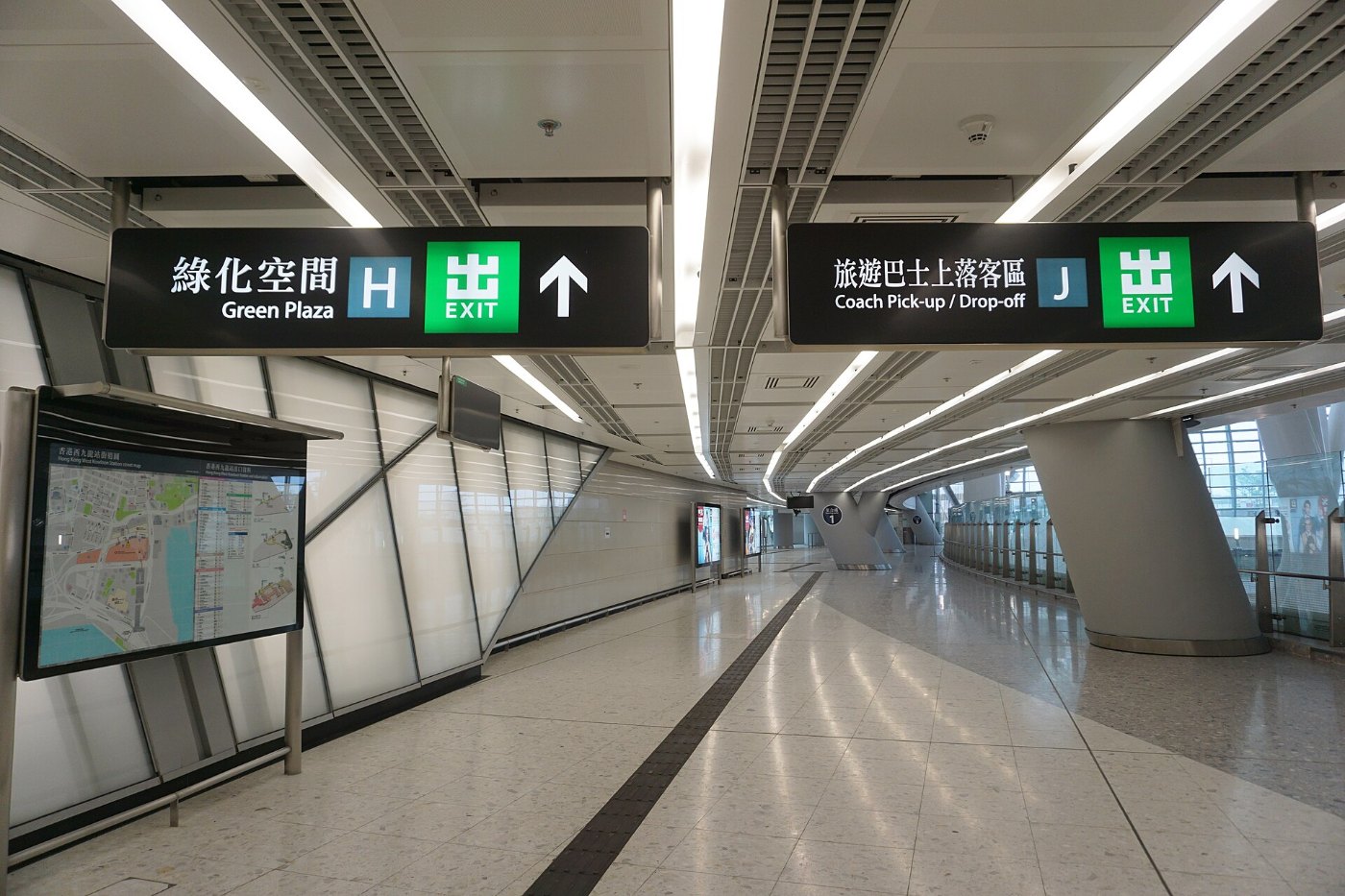 Hong Kong West Kowloon Station Ground Level East