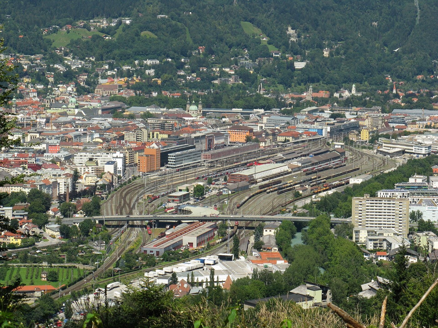 Innsbruck Hauptbahnhof Überblick