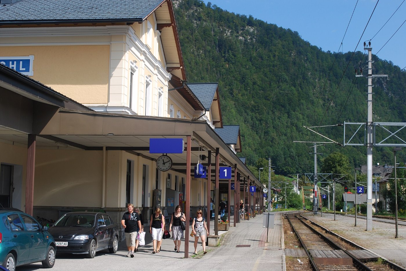 Bad Ischl Bahnsteige
