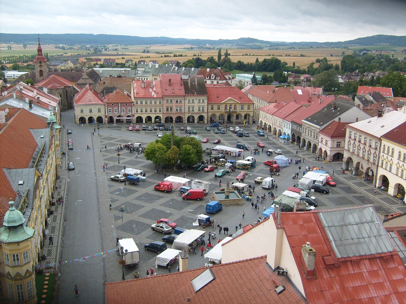 Jičín Valdická brána2008výhled4