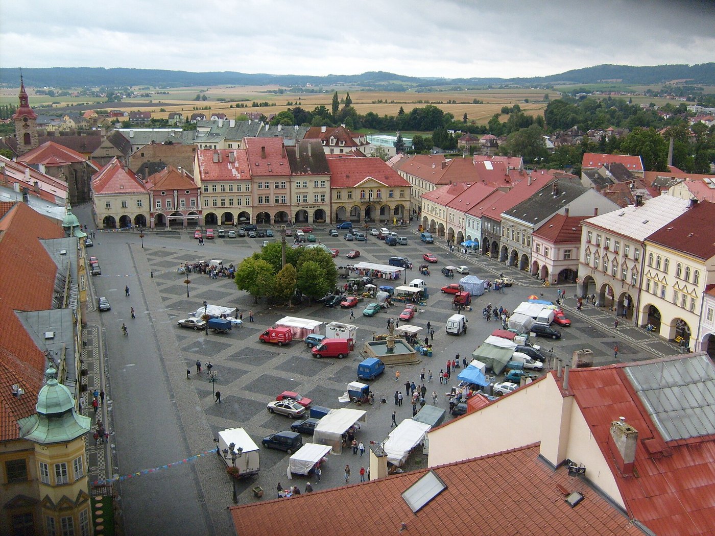 Jičín Valdická brána2008výhled5