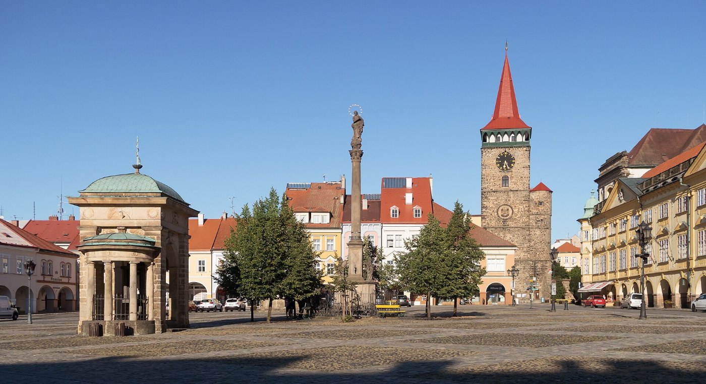 Jičín, Staré Město positie1 met diverse monumenten IMG 6988 2018 08 06 1