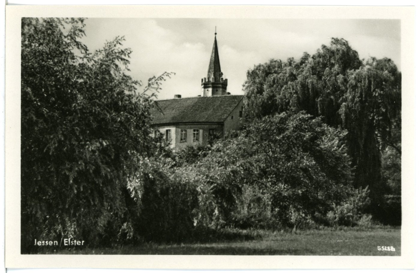 28768 Jessen Elster 1955 Kirche Brück & Sohn Kunstverlag