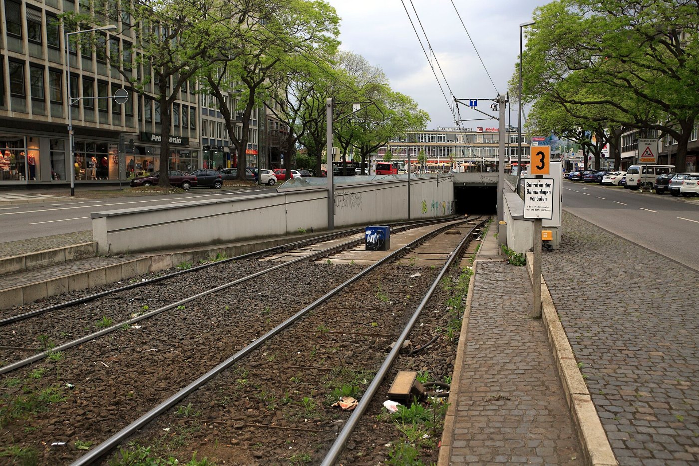 J10120 Bf Kassel Hbf, Tunnelrampe Kurfürstenstraße