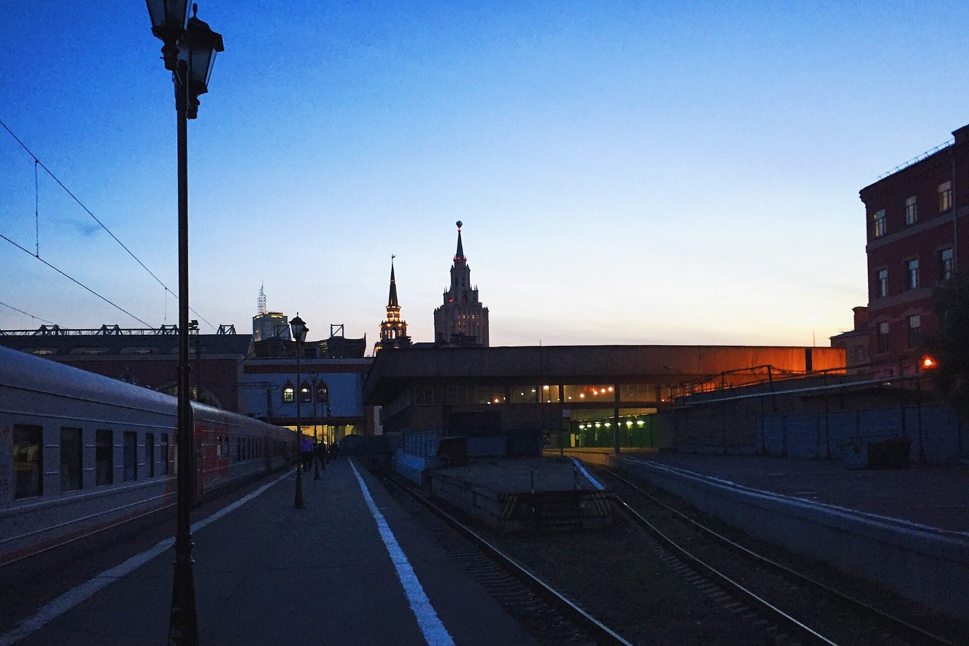 Moscow, Kazansky rail terminal ()