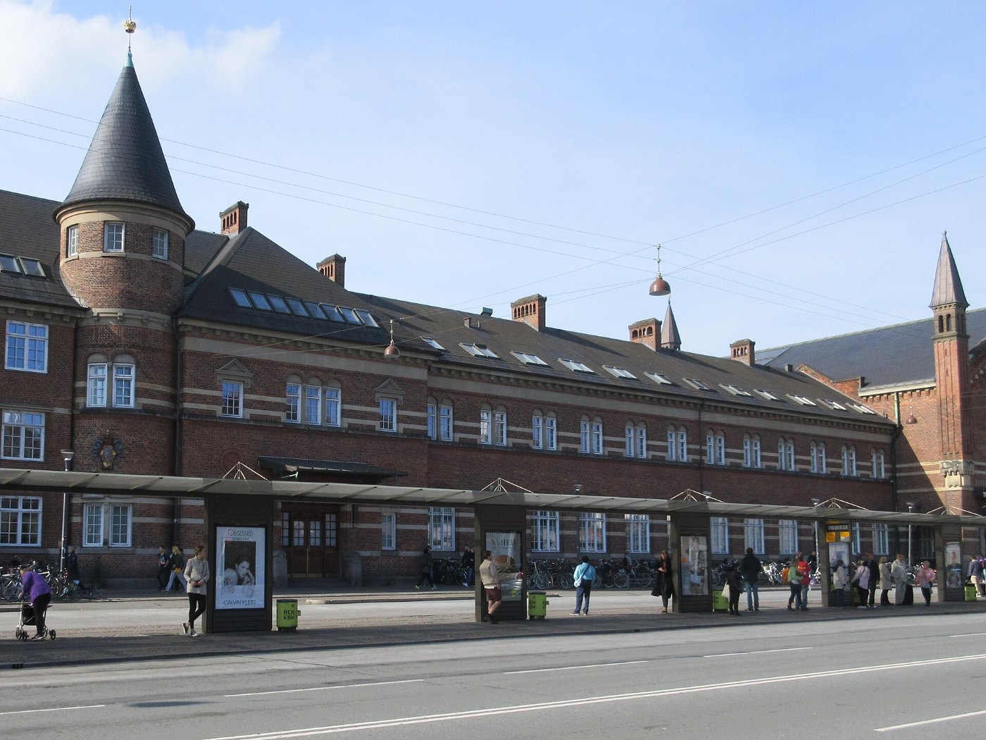 Copenhagen Central Station southern side wing