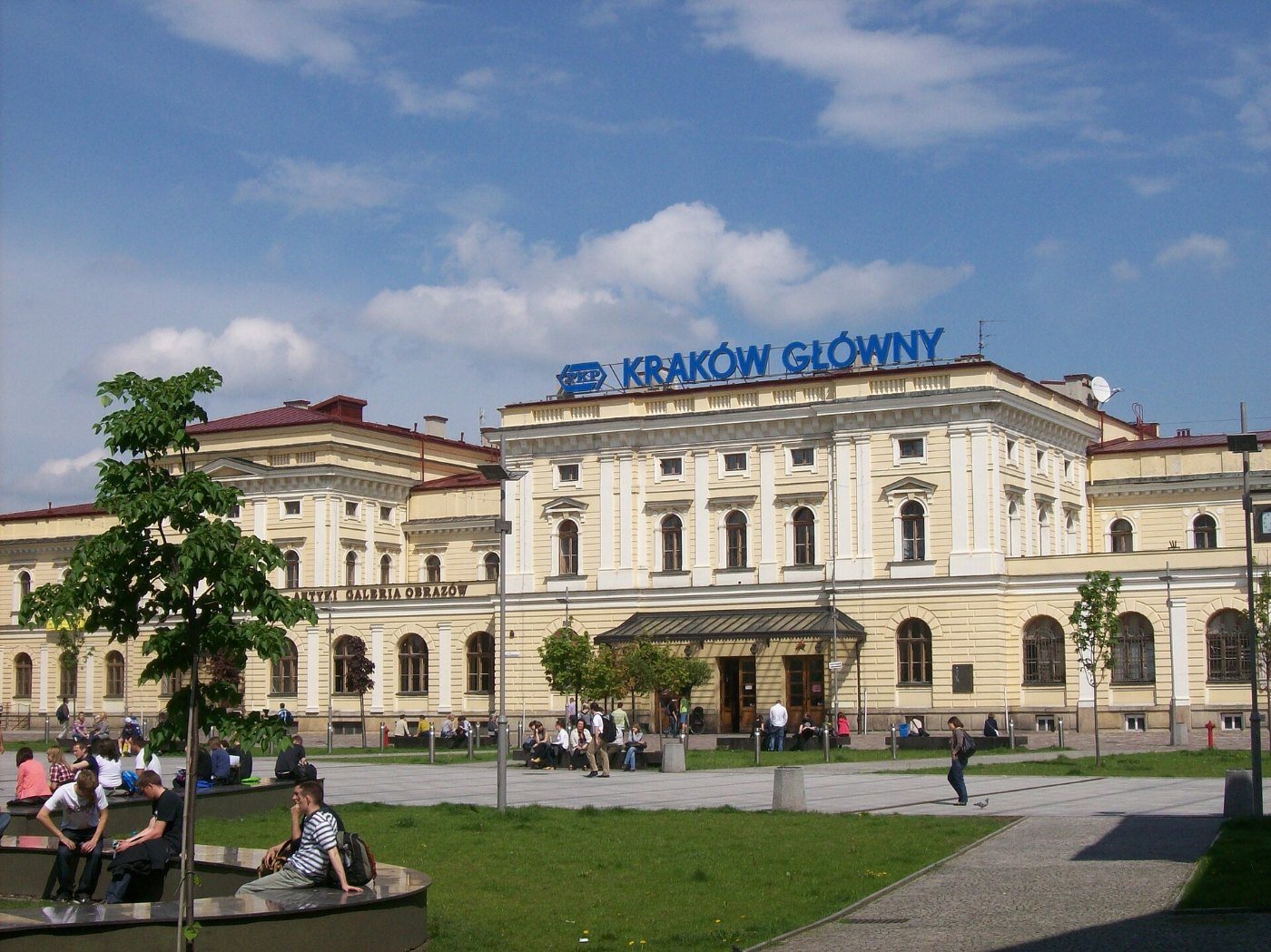 Budynek dworca Kraków Główny