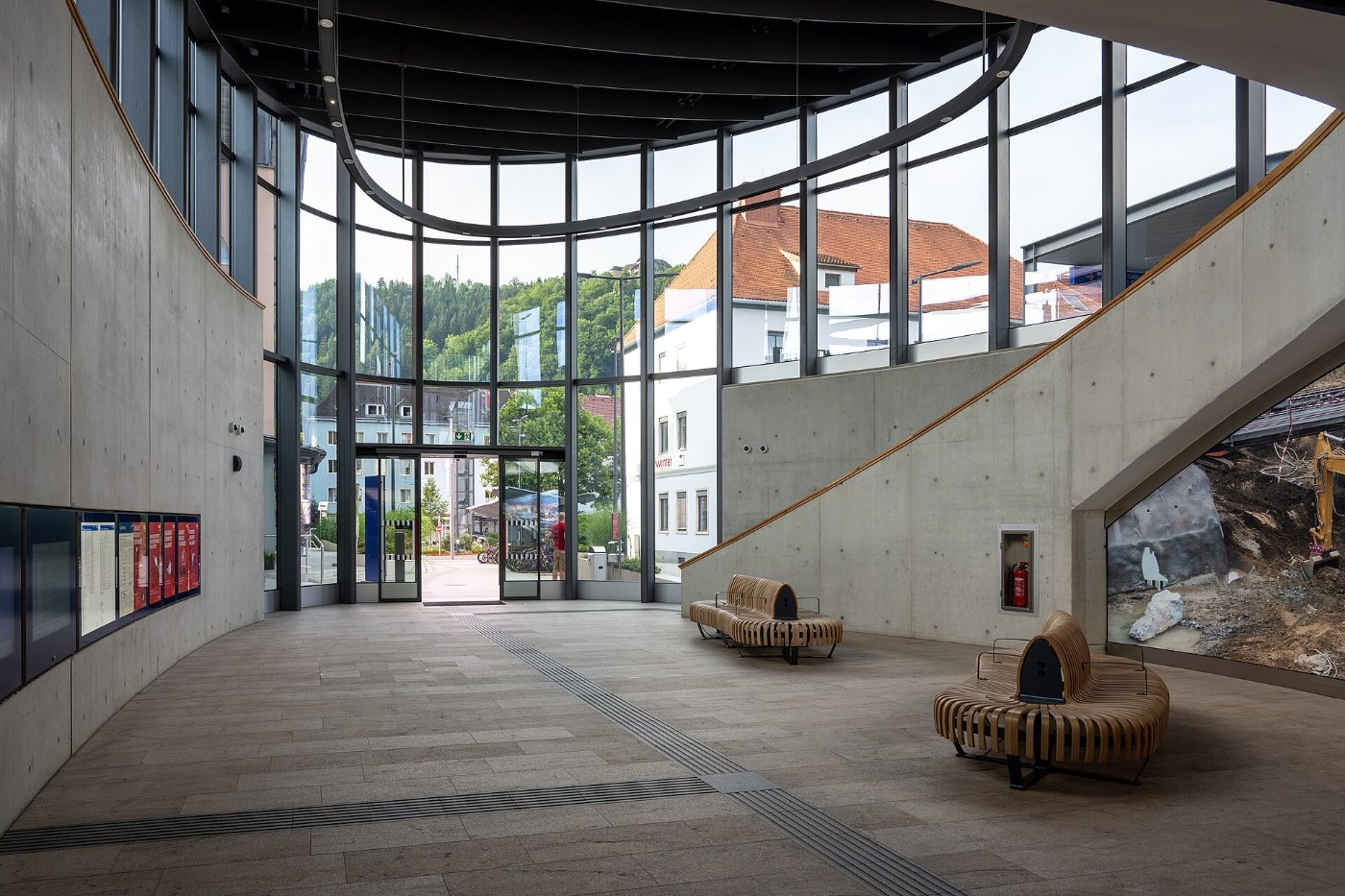 Bahnhof Kapfenberg Wartebereich