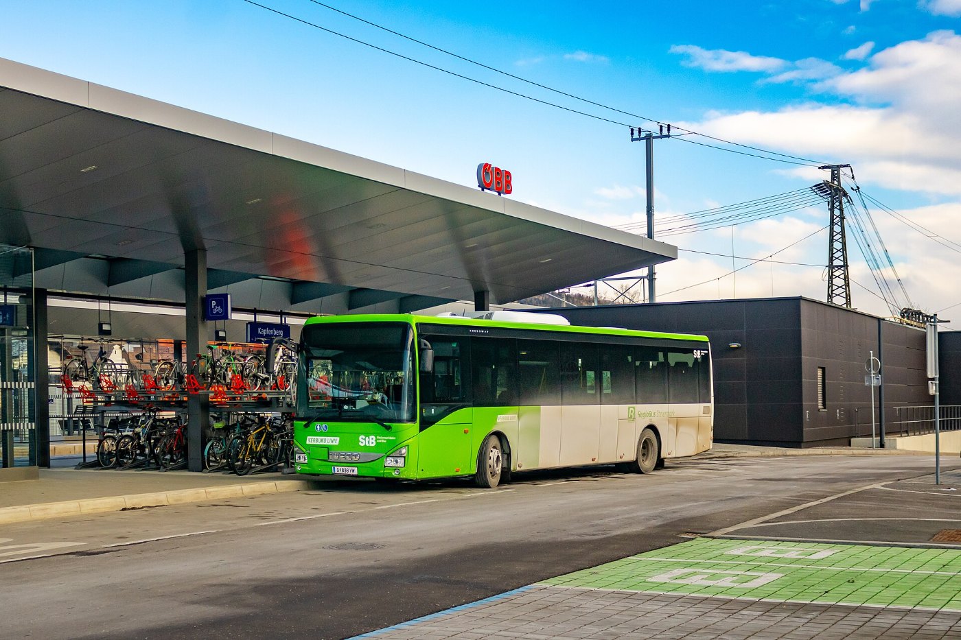 Steiermarkbahn Iveco Crossway in Kapfenberg