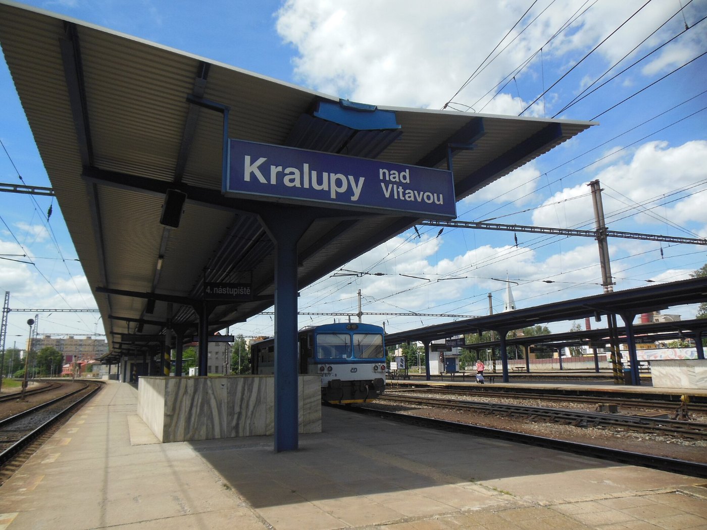 Kralupy nad Vltavou, nádraží, 4. nástupiště