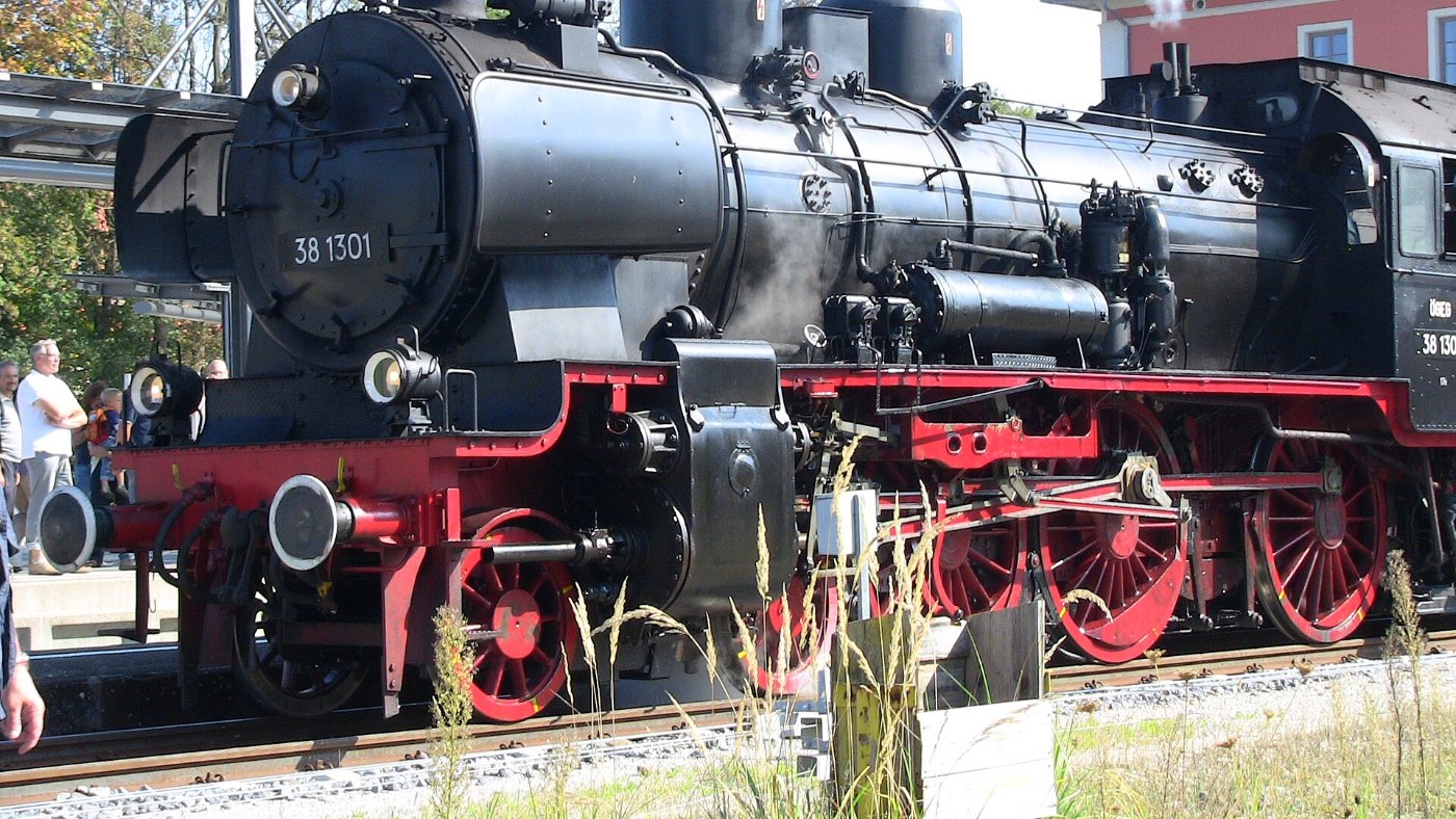 Dampflok 38 1301 Landsberg