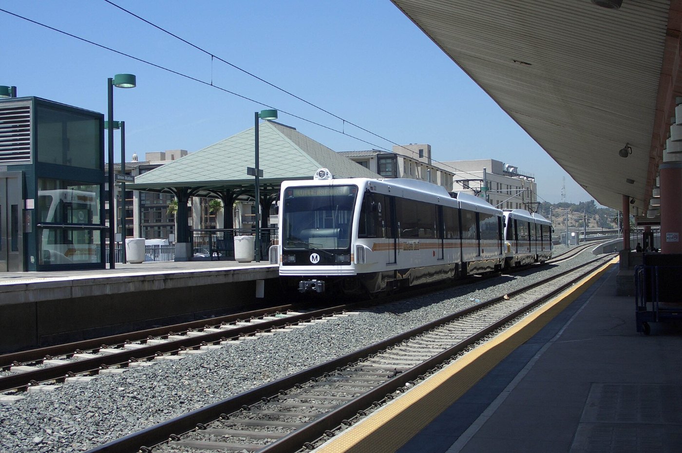 Metro Rail at Los Angeles Union Station