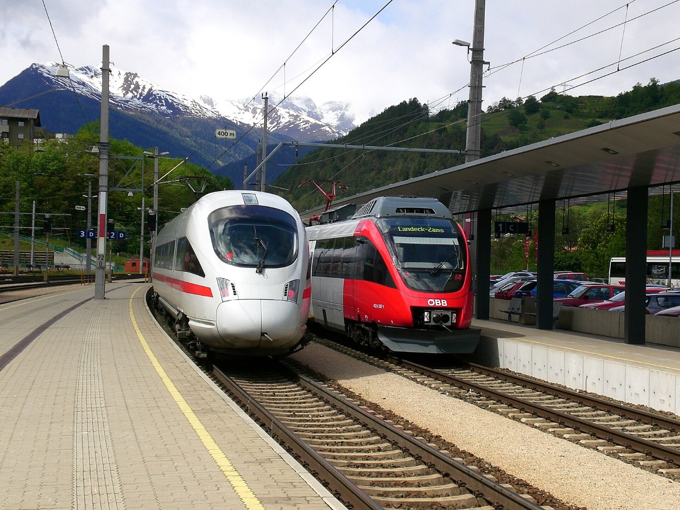 ÖBB 4011 und 4024 in Landeck
