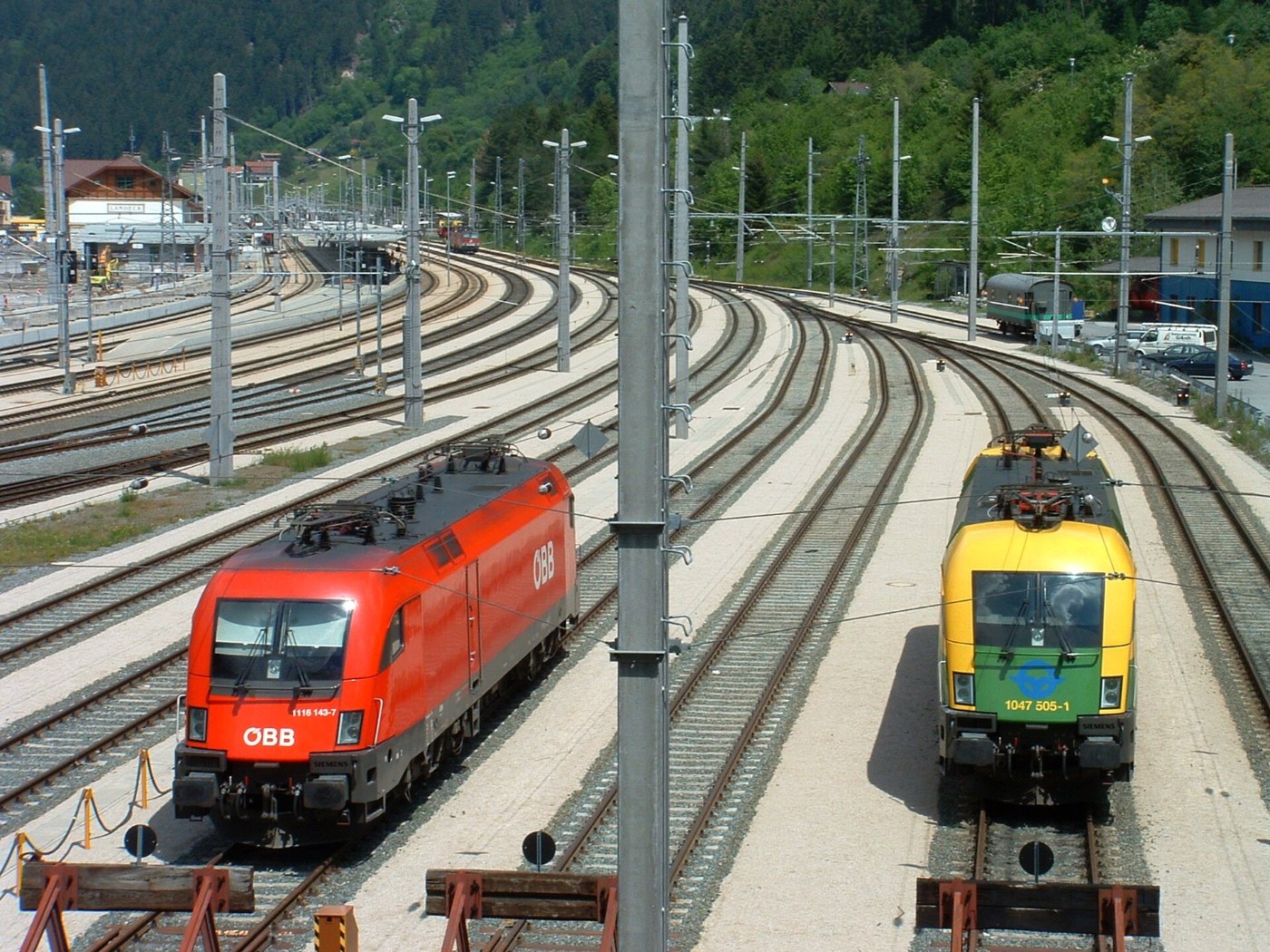 Abstellgruppe Bf Landeck Zams