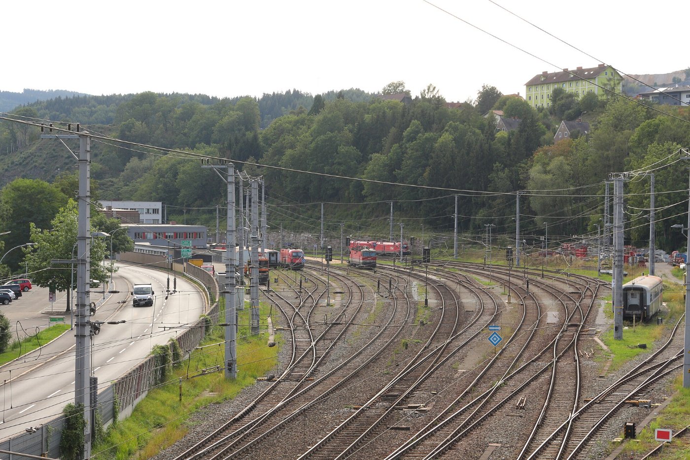 Leoben Hauptbahnhof Gleise