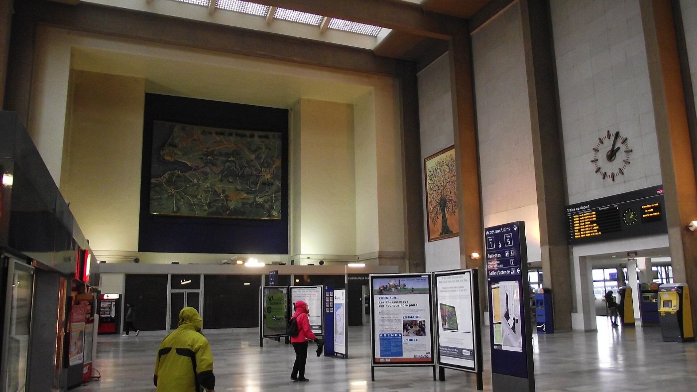 Gare de Le Havre entrance hal