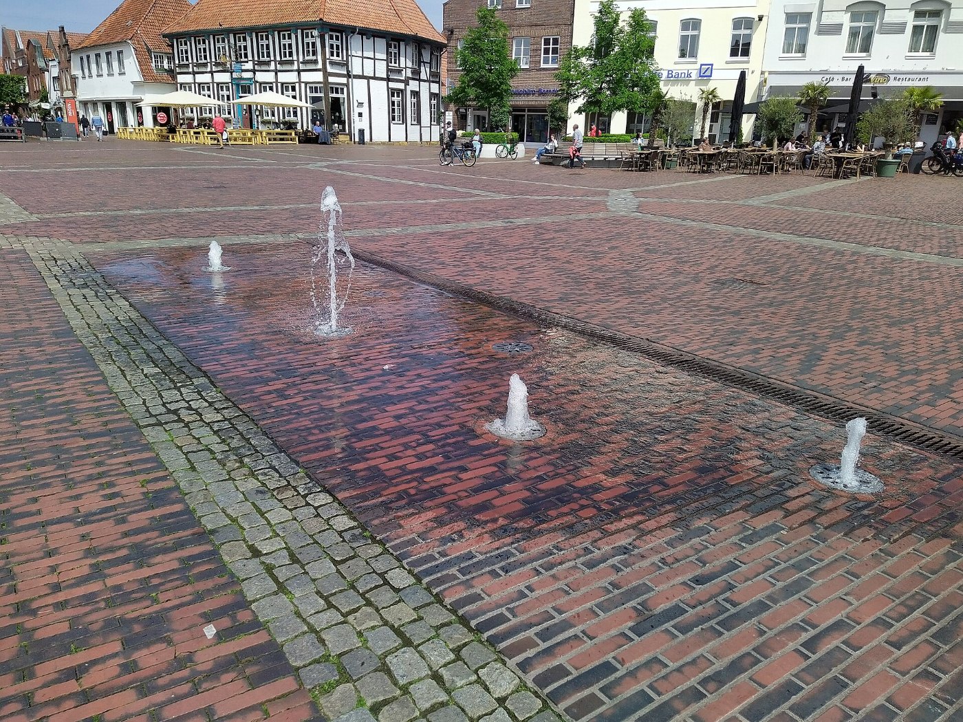 Marktplatz in Lingen an der Ems