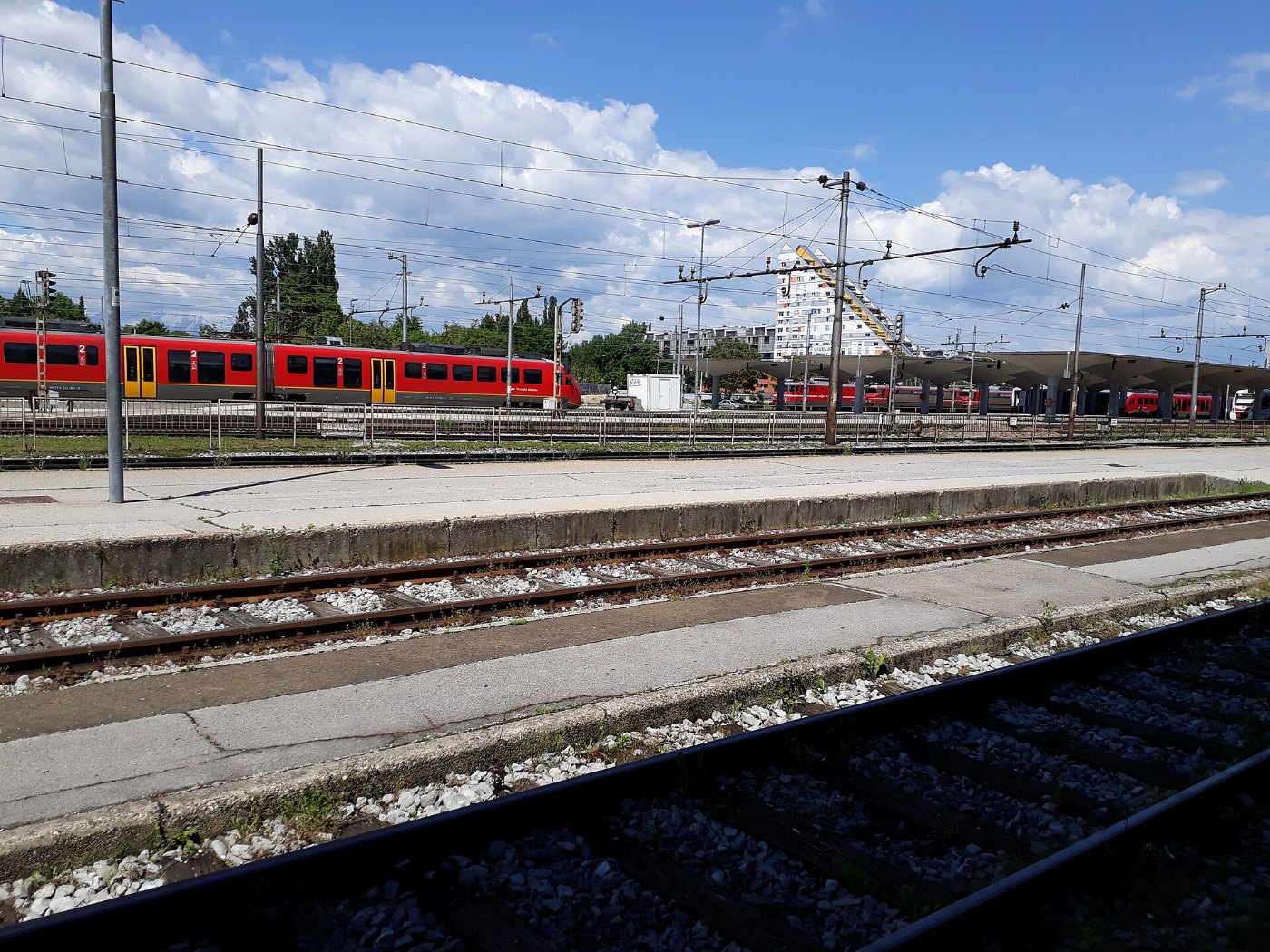 Železniška postaja Ljubljana 1.6.2019 03