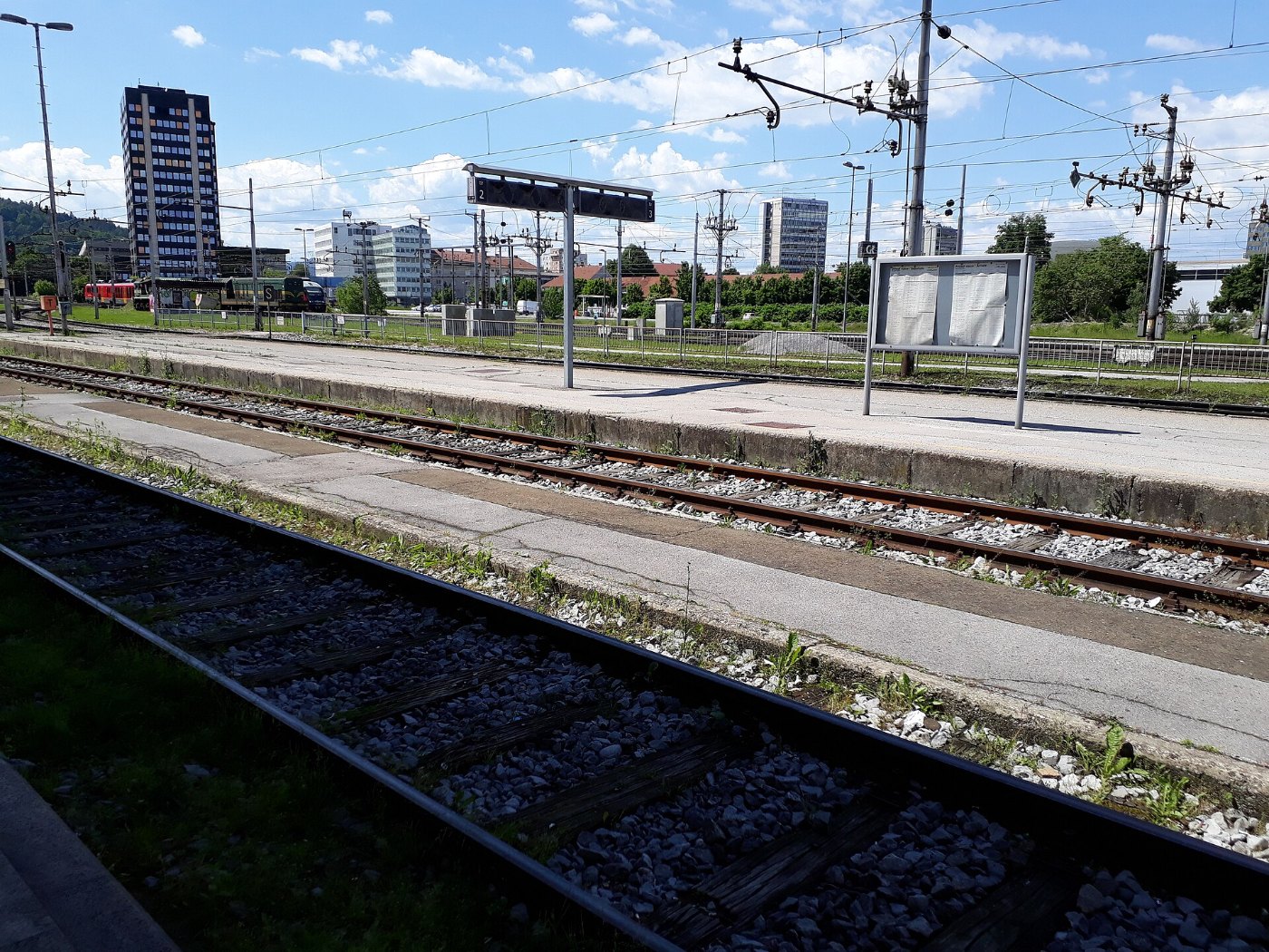 Železniška postaja Ljubljana 1.6.2019 06