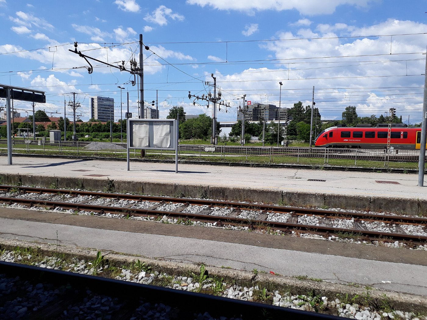 Železniška postaja Ljubljana 1.6.2019 05