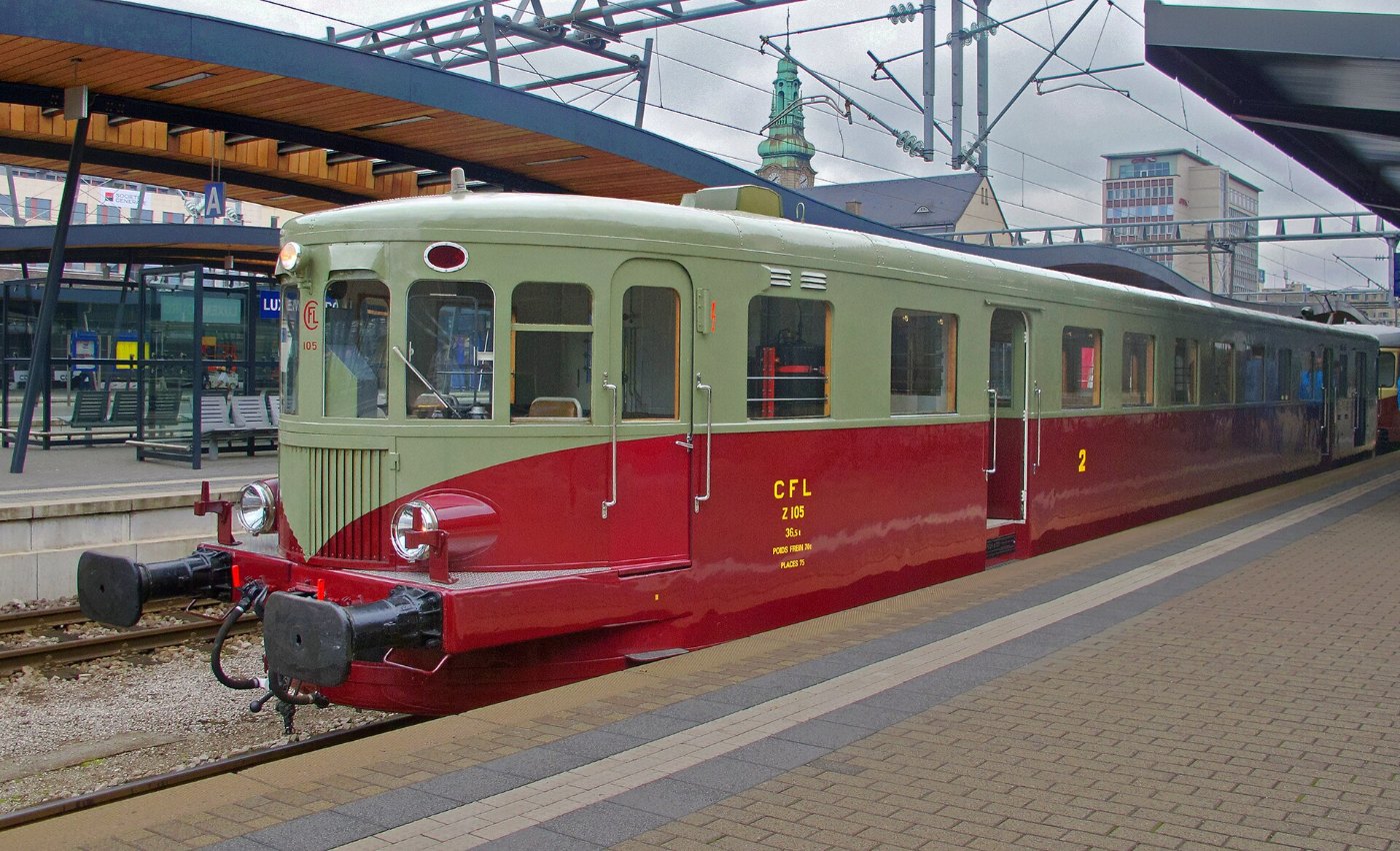 CFL Z105 Gare Luxembourg 01