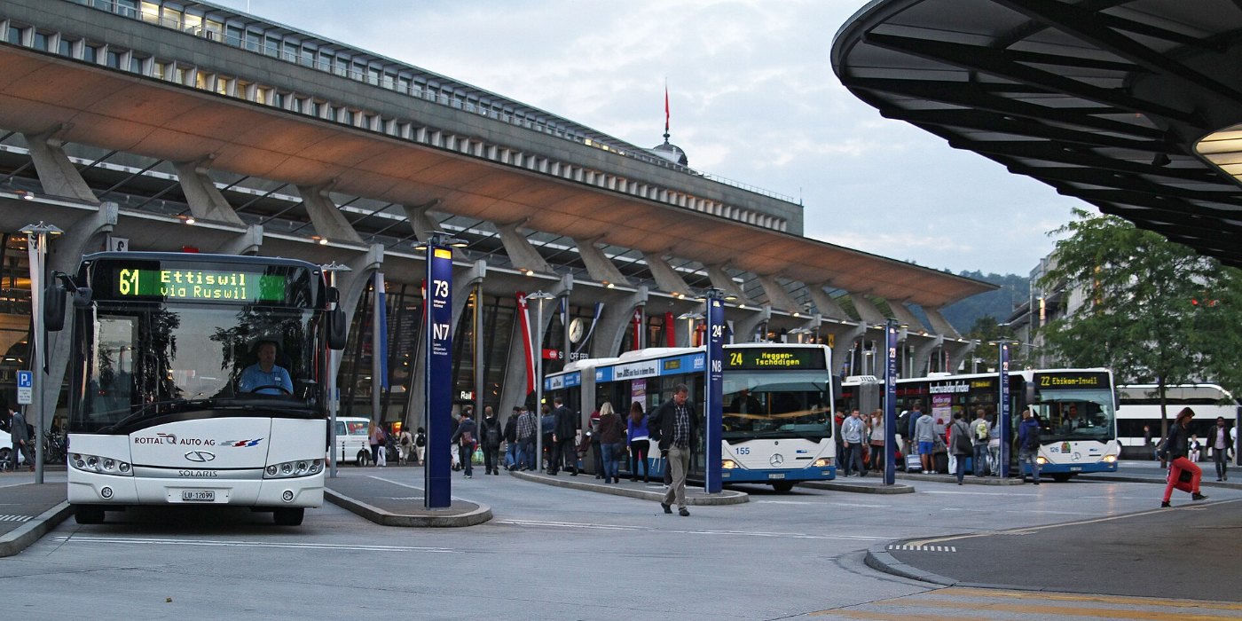 Busse Luzern Bahnhof