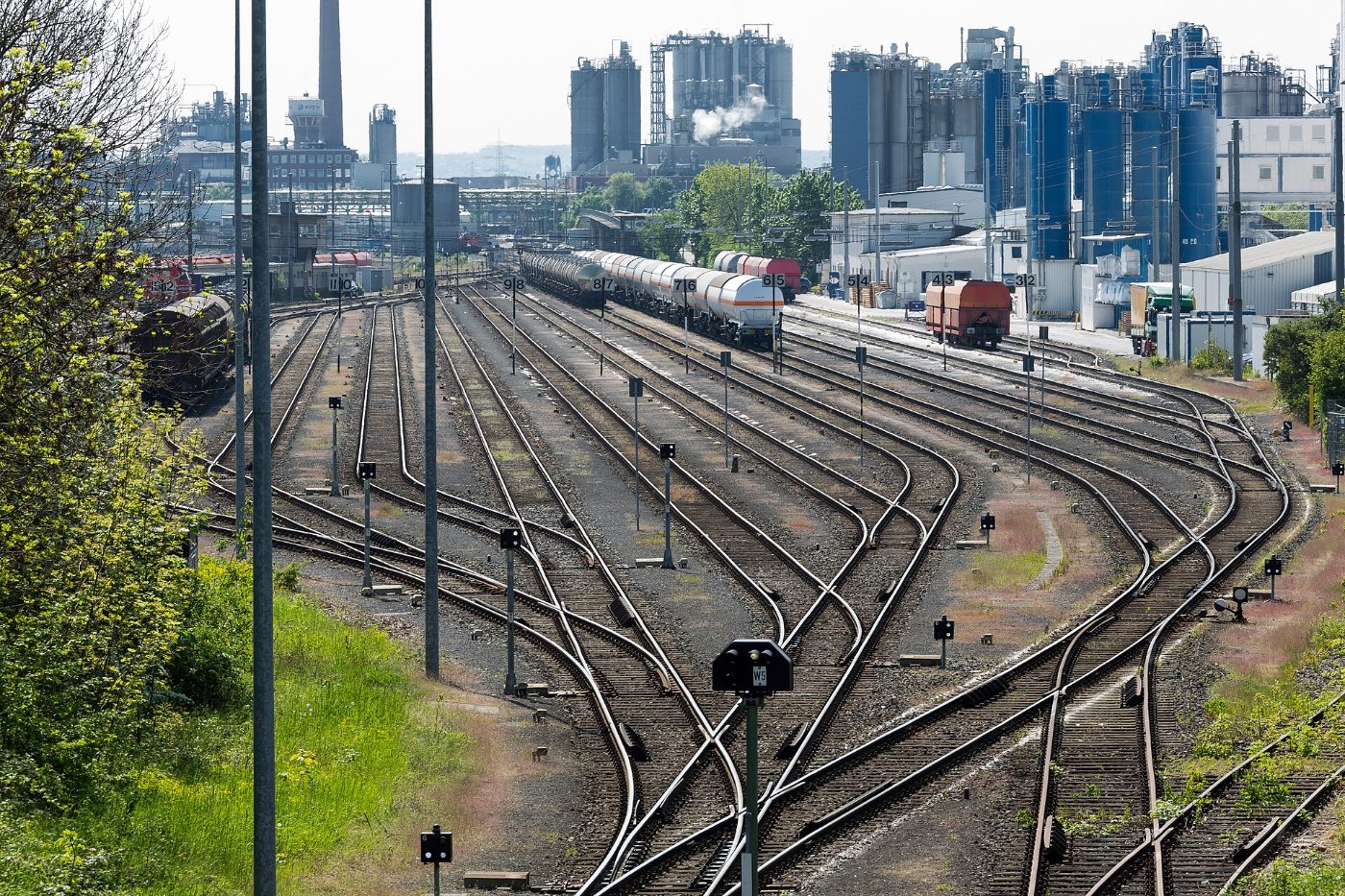 Godorf Cologne HGK Marshalling Yard 01
