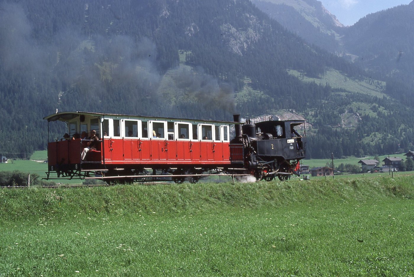 Achenseebahn No 2 with single car