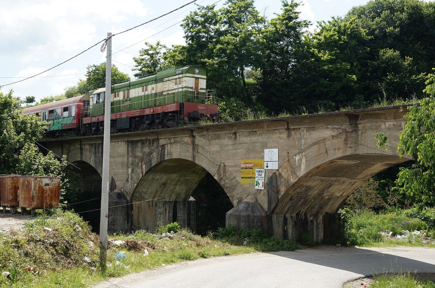 HSH train at Pajova (OSCAL19 trip)