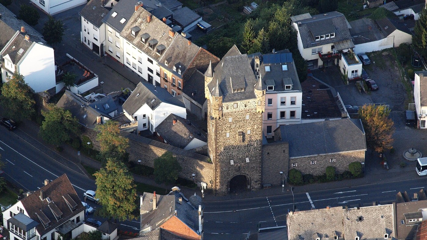 Das Obertor aus der alten Stadtbefestigung von Mayen