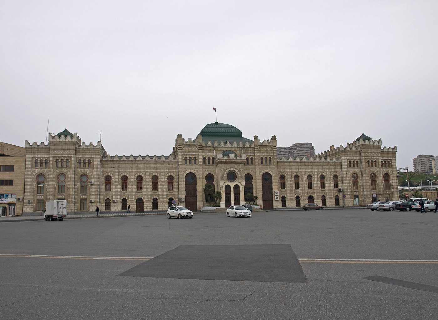 Baku Railway Station panorama