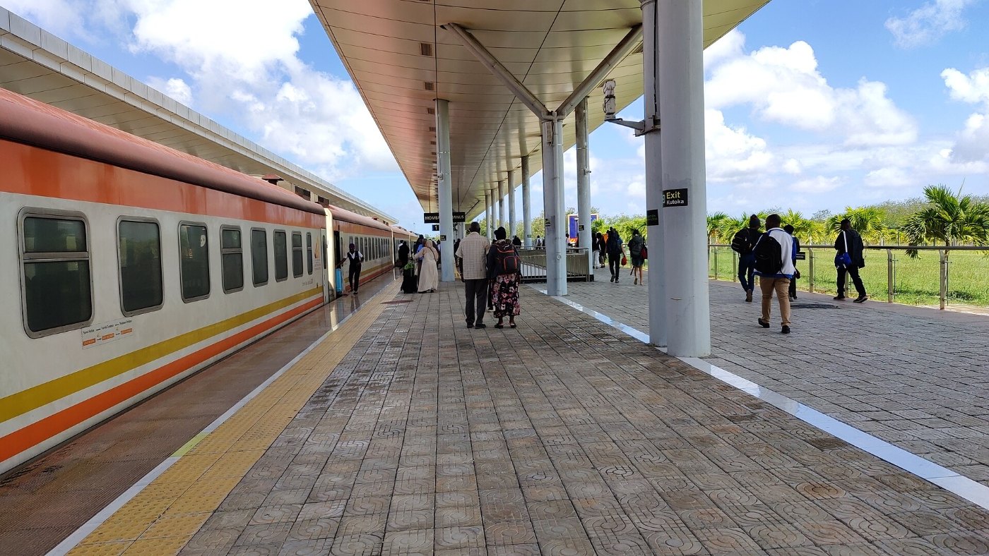 Mombasa SGR Terminus platform