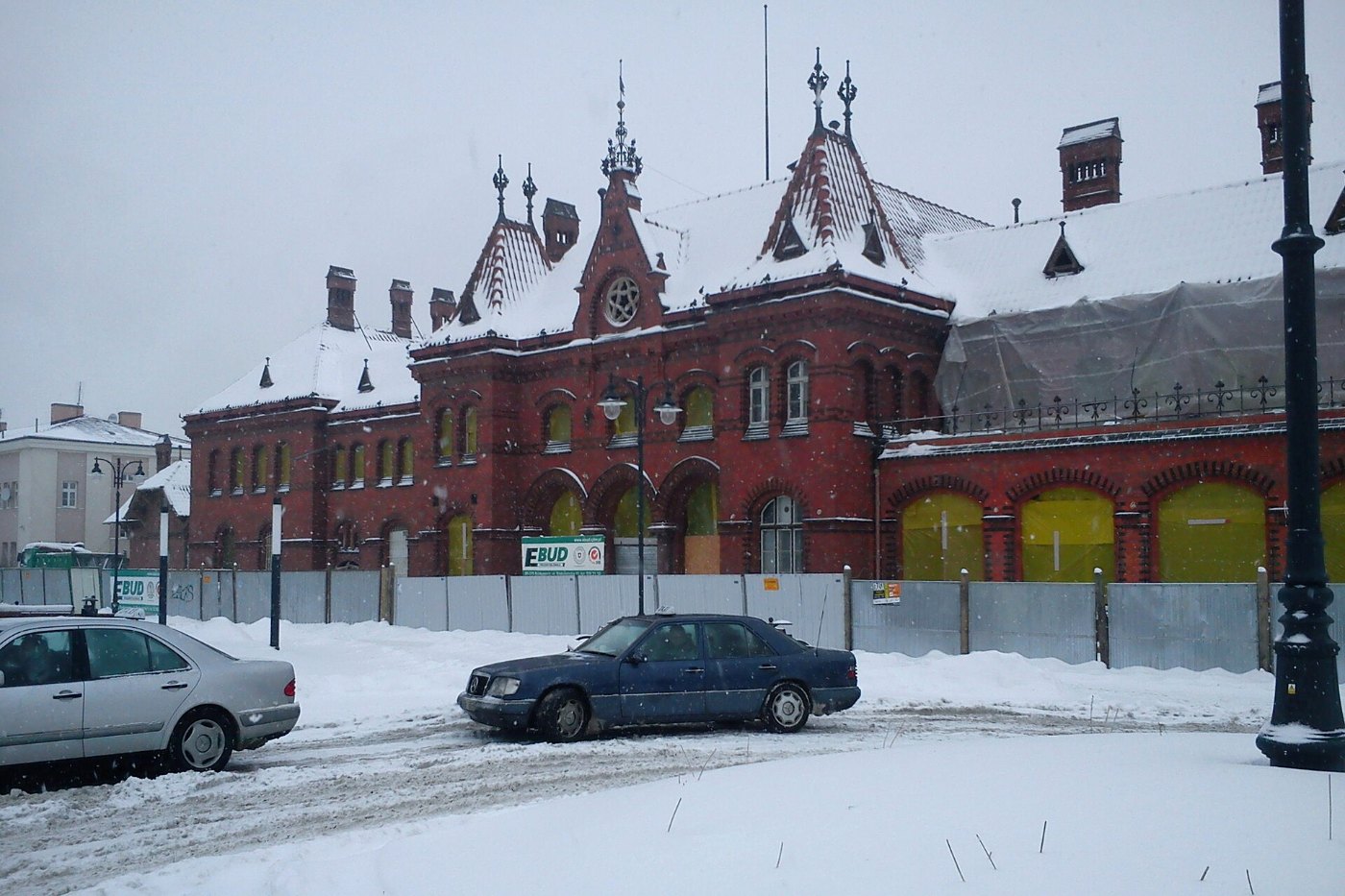 Main Train Station in Malbork 2010