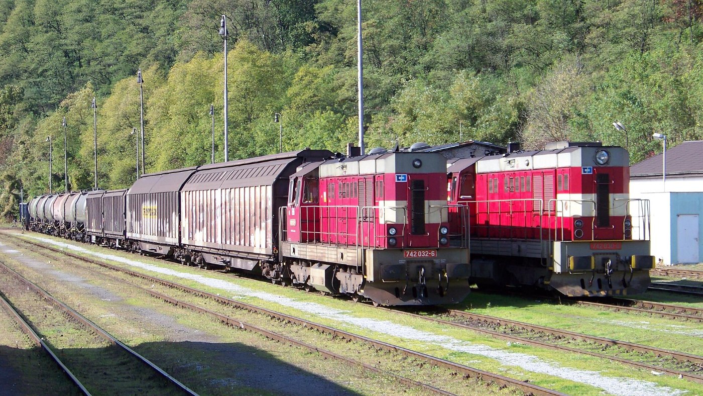 Mladá Boleslav, nákladní vlaky