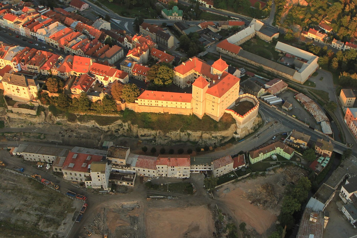 Die Stadtburg von Mladá Boleslav