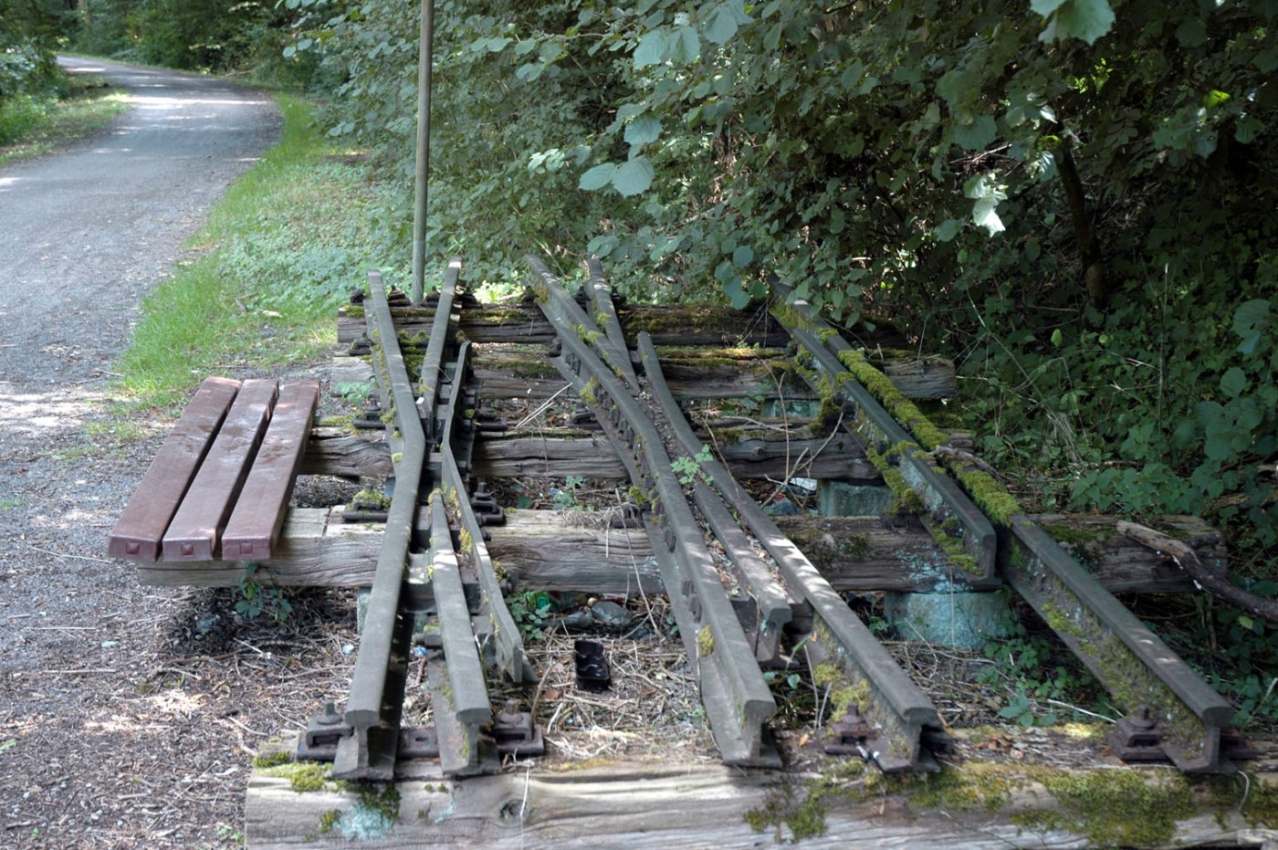 Bottwartalbahn Ilsfeld Dreischienengleisweiche