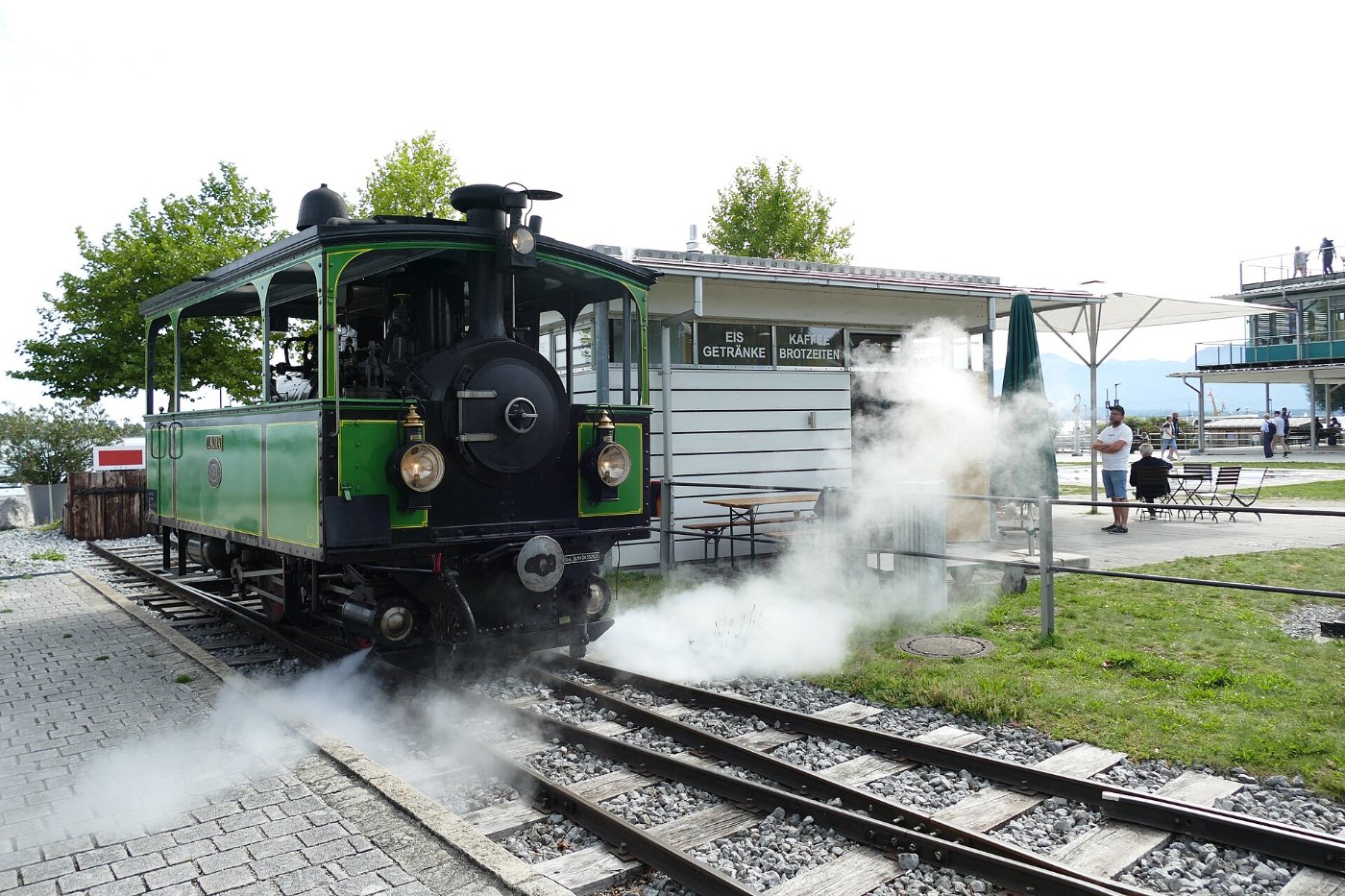 Lokomotive Laura der Chiemsee Bahn 03
