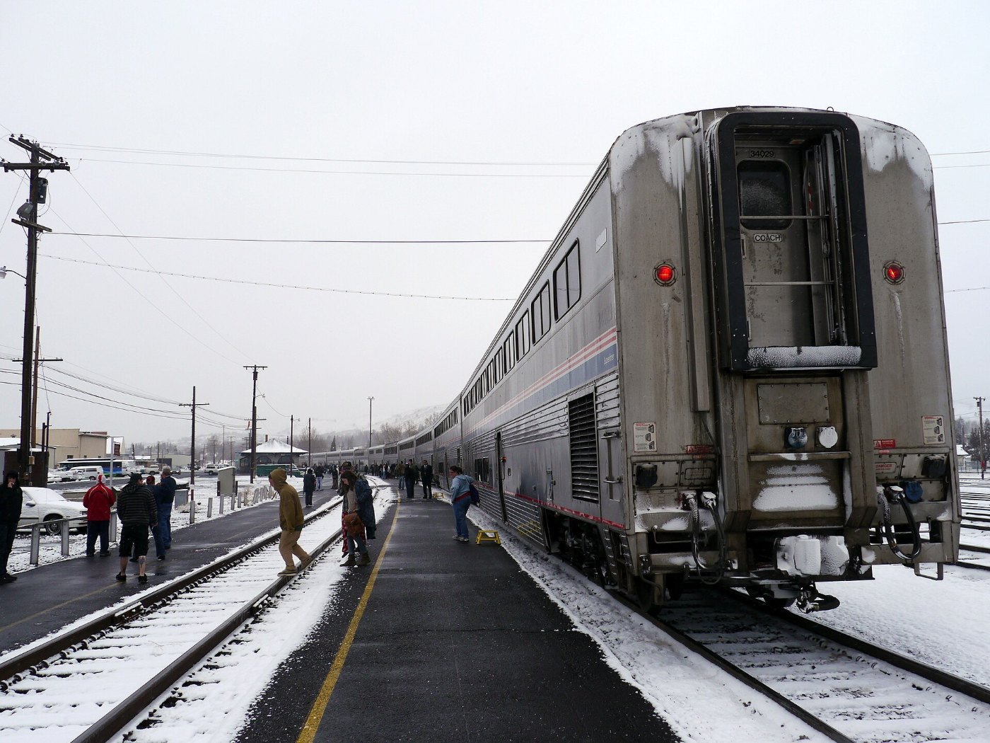 Coast Starlight at Klamath Falls, OR