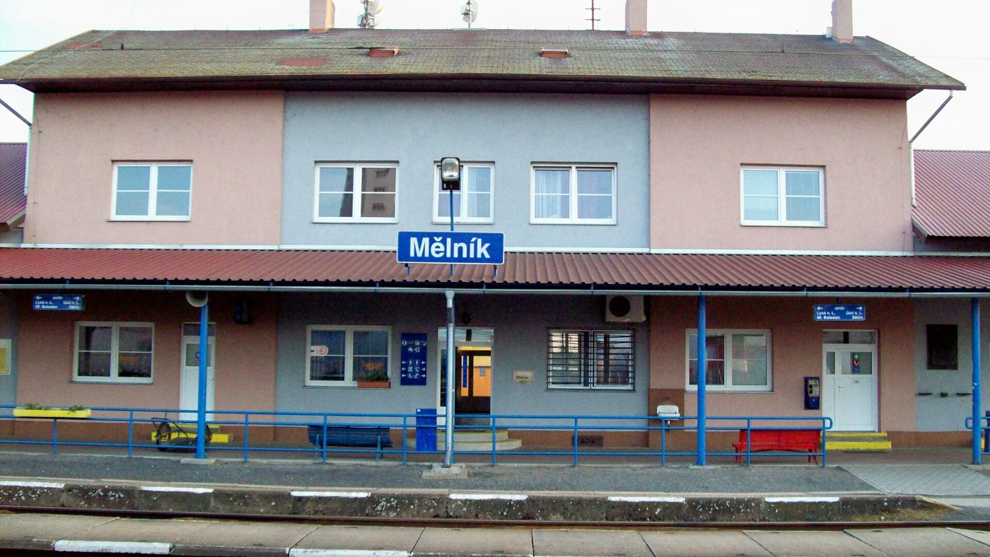 Vlakové nádraží2 Mělník