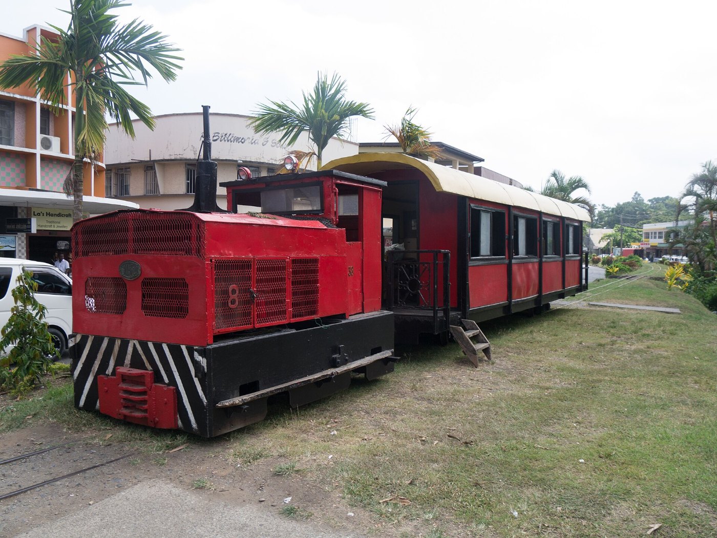 Cane Train Engine and Passenger Car ()