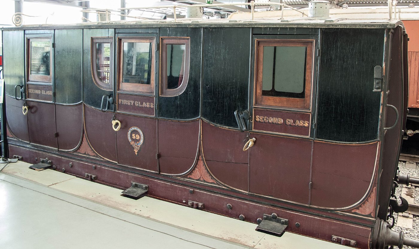 Stockton and Darlington Railway carriage