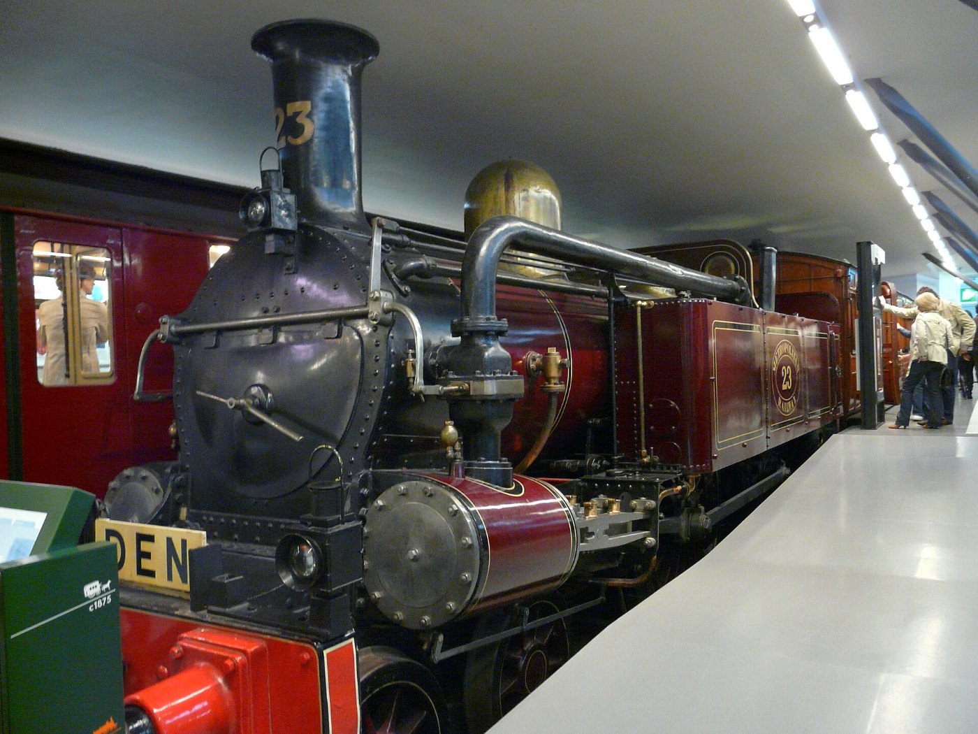 Metropolitan Railway Steam Locomotive, London Transport Museum