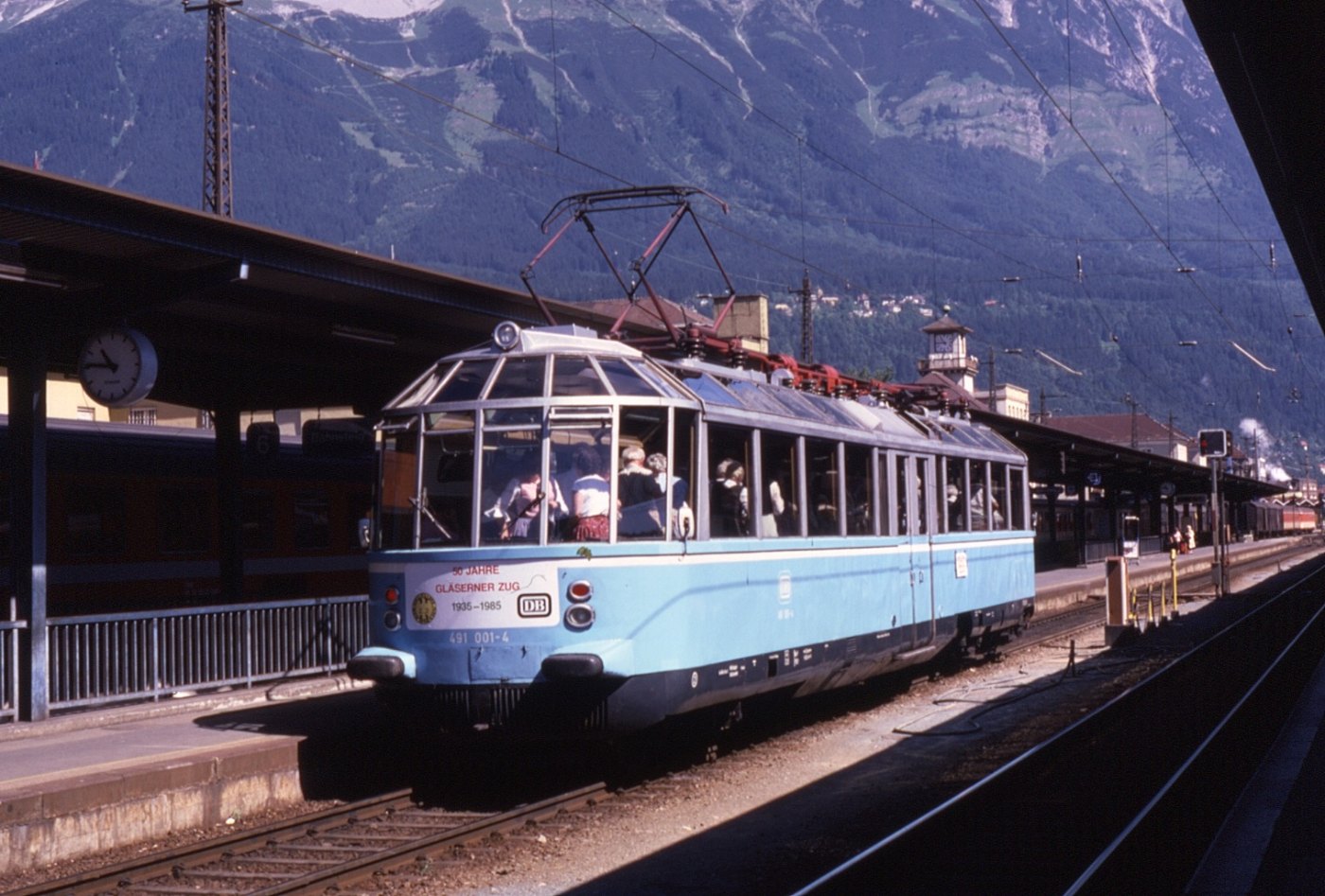 Innsbruck Hbf DB 491 001 1985 07 23