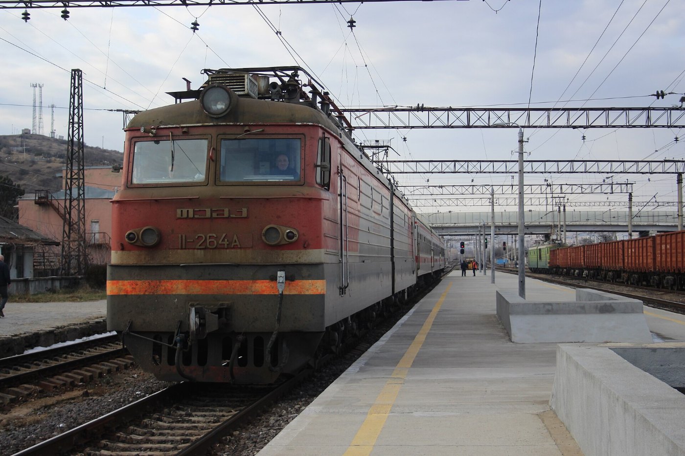 Georgian Railway VL11 Class at Gori