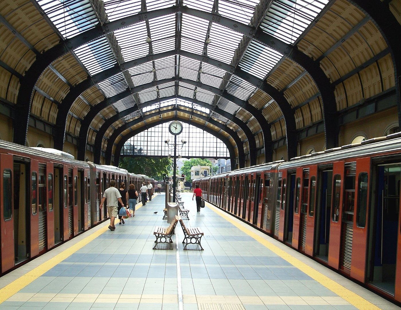 Athens Metro Piraeus station, Line 1