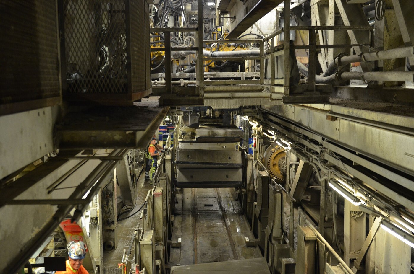Flickr Näringsdepartementet Inne i tunnelborrmaskinen Åsa