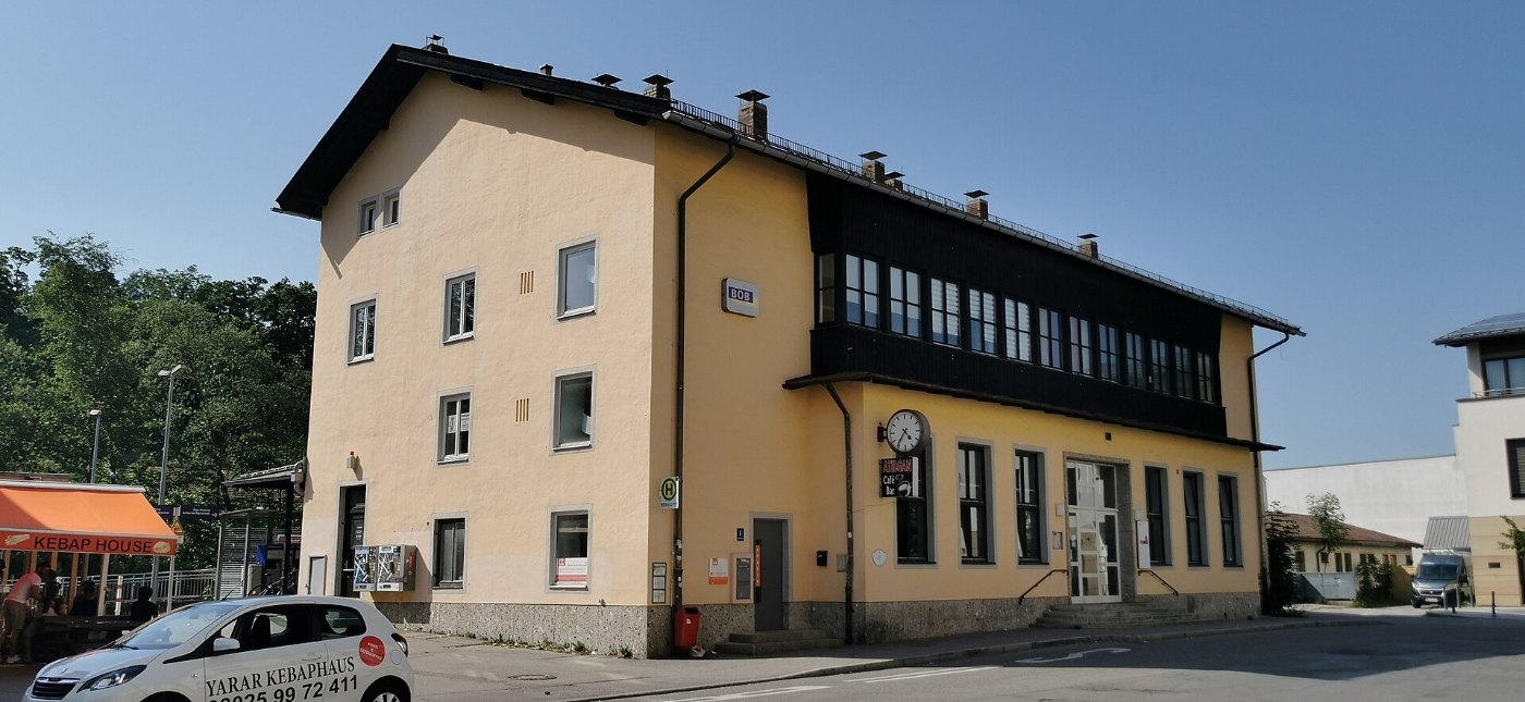 GER — BY — Oberbayern — Lkr. Miesbach — Miesbach Kreisstadt — Bahnhofpla