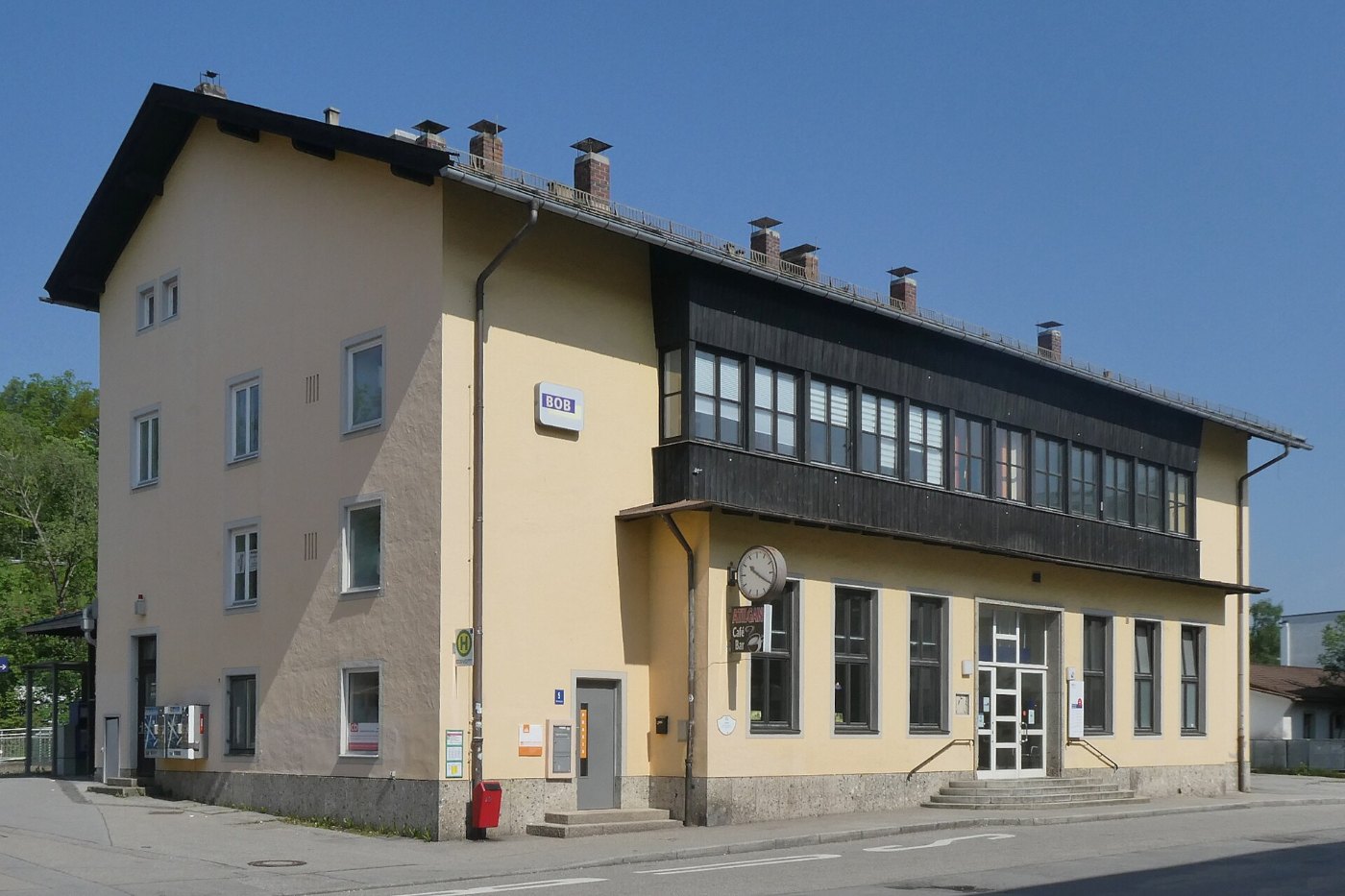 Miesbach, Bahnhof v SO, 2