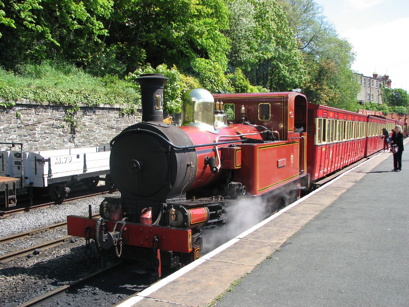 Steam train Man