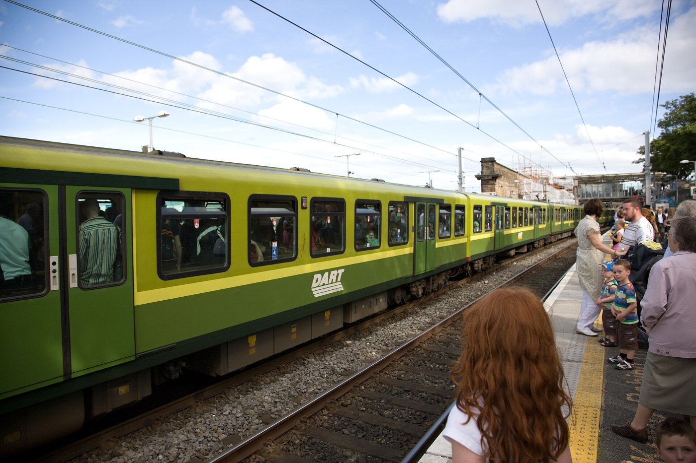 Dun Laoghaire railway station in 2008